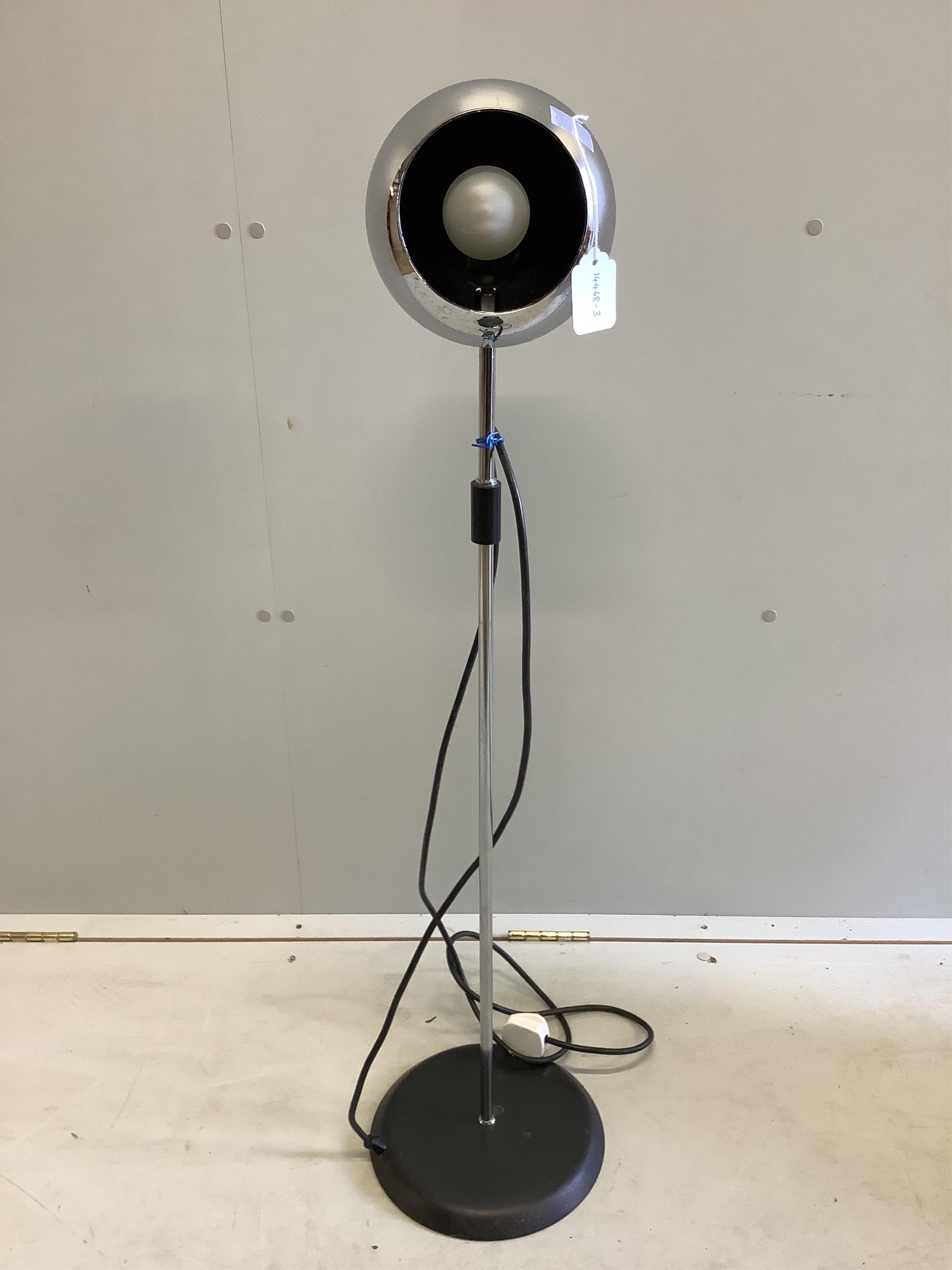 A Contemporary design floor lamp, height 102cm